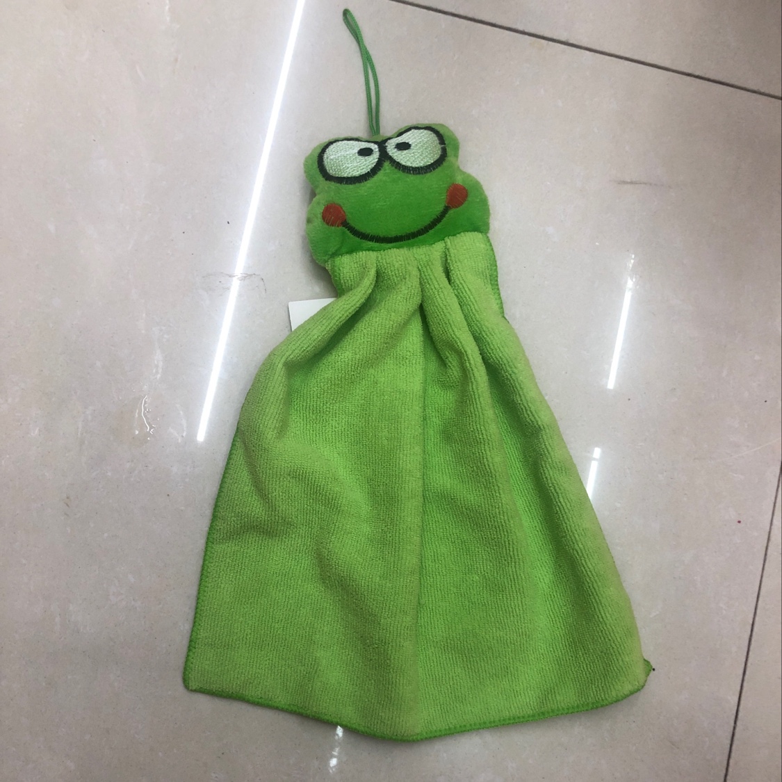 Microfiber animal head hand towels