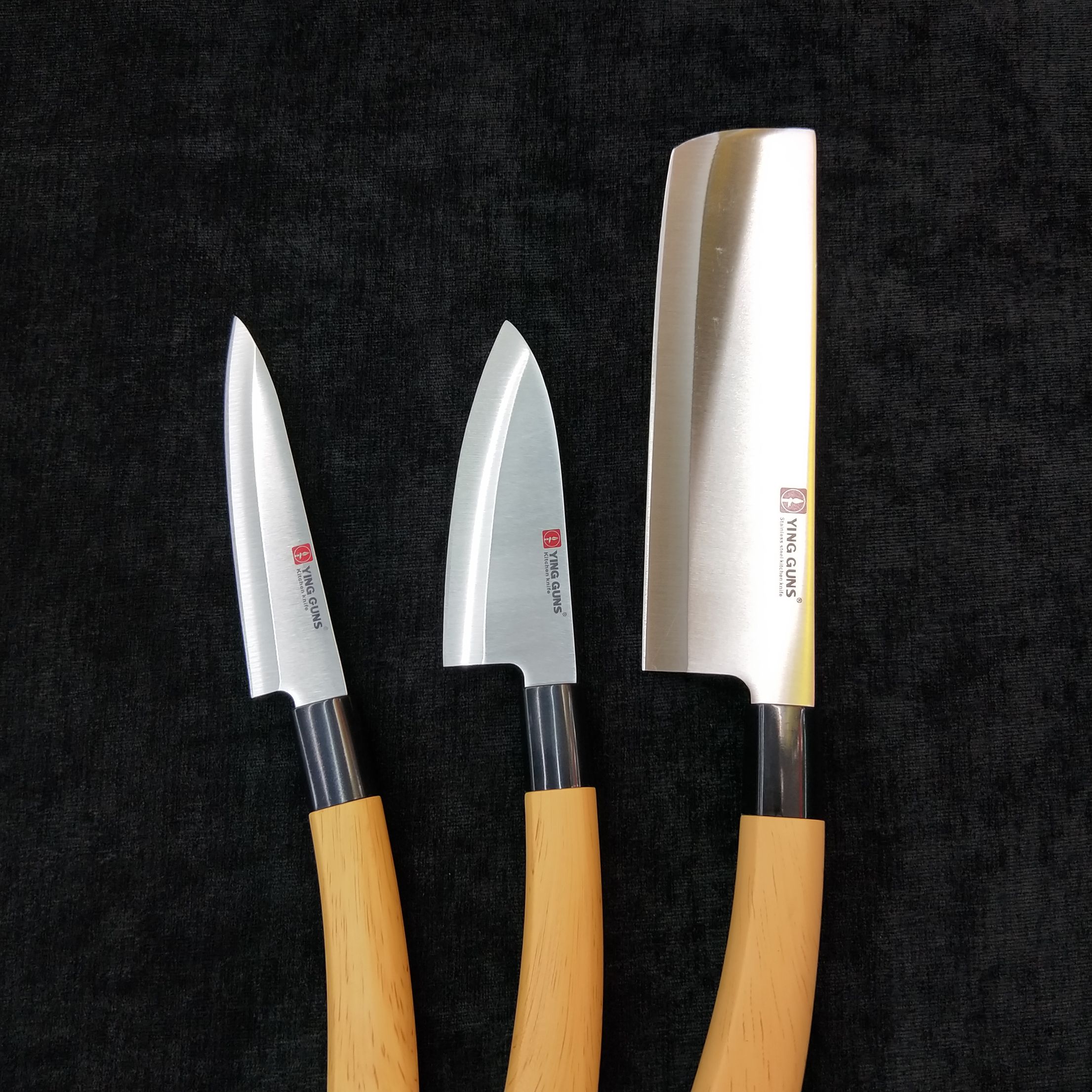 5-piece chef knife set, kitchen knife, stainless steel chef knife, all-purpose chef knife, best-selling product on Amazon Application Scenario