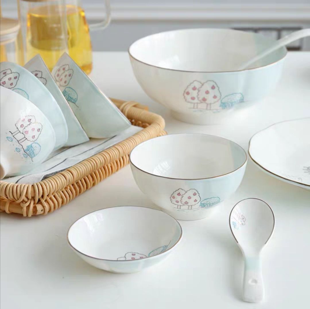 后厨陶瓷实物图