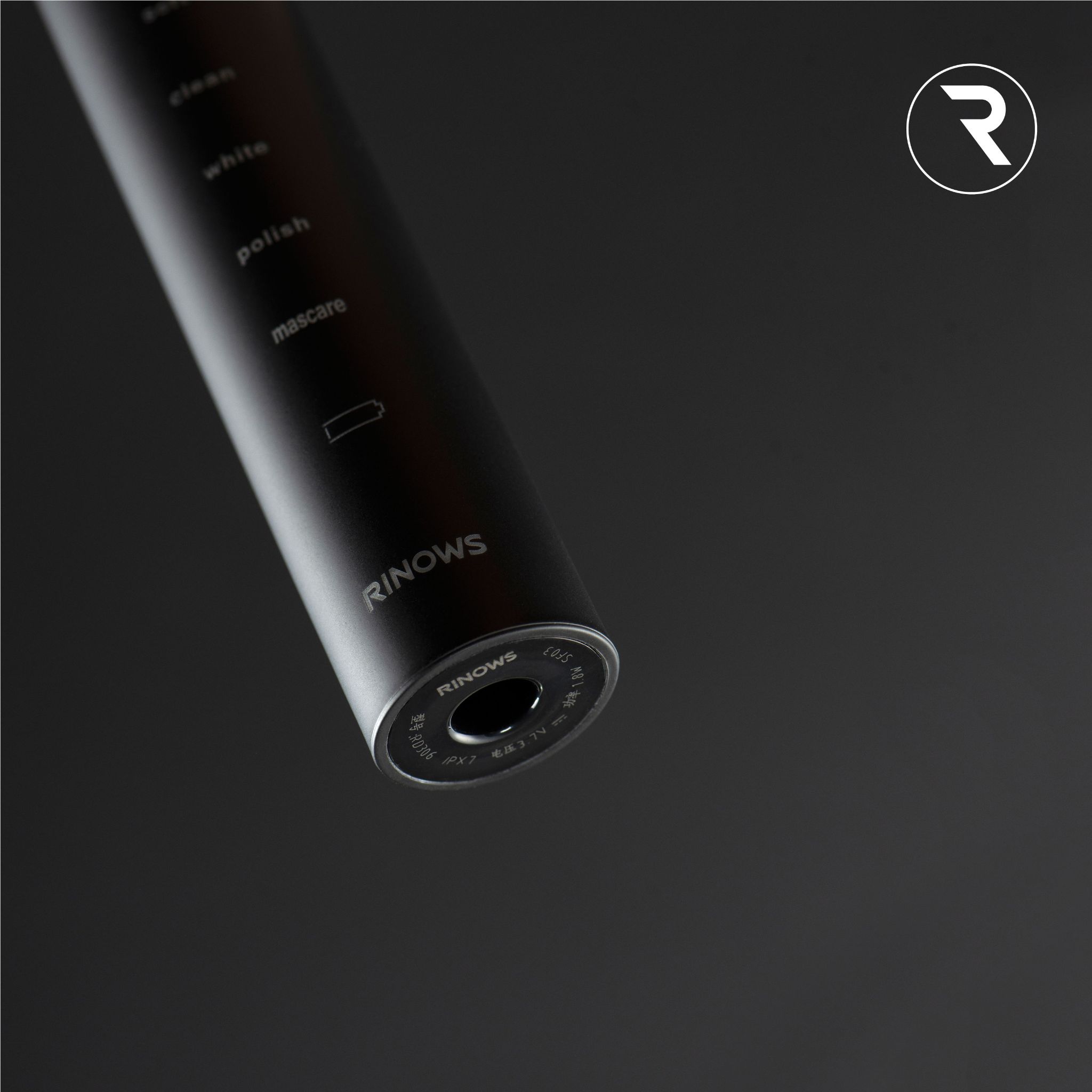 RINOWS | 瑞那士声波电动牙刷RD306白底实物图