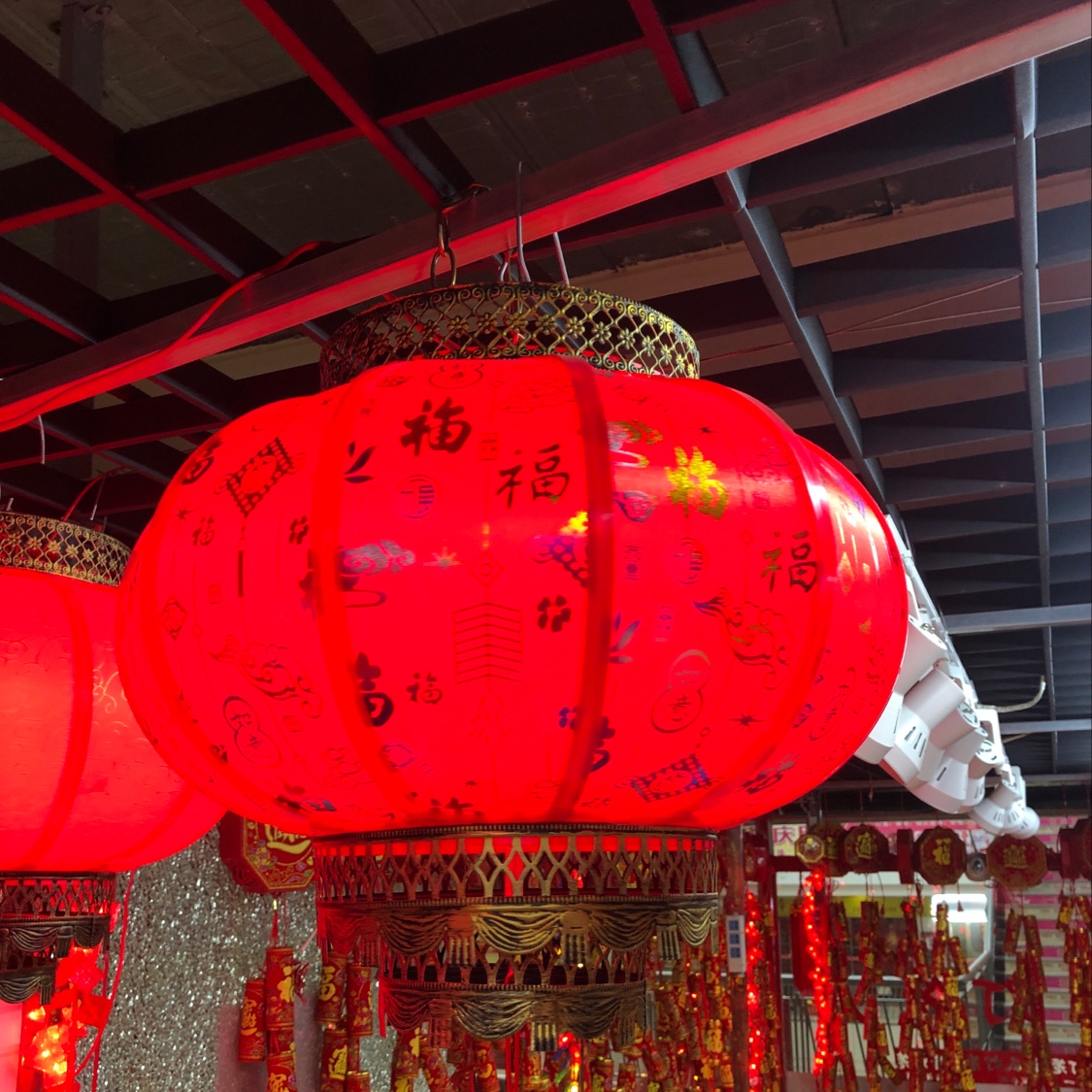 Rotating sheepskin lamp 2021 New model factory direct sales Wedding supplies, festive wedding and festival supplies for moving into a new home details Picture