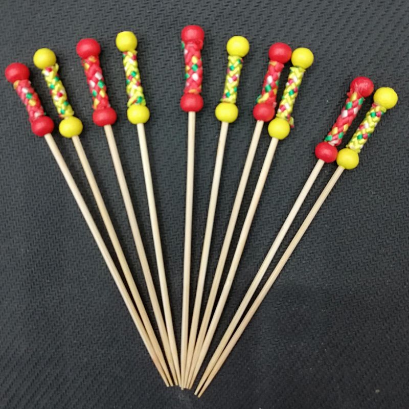 竹签 竹质水果签 烧烤竹签 厂家直销白底实物图