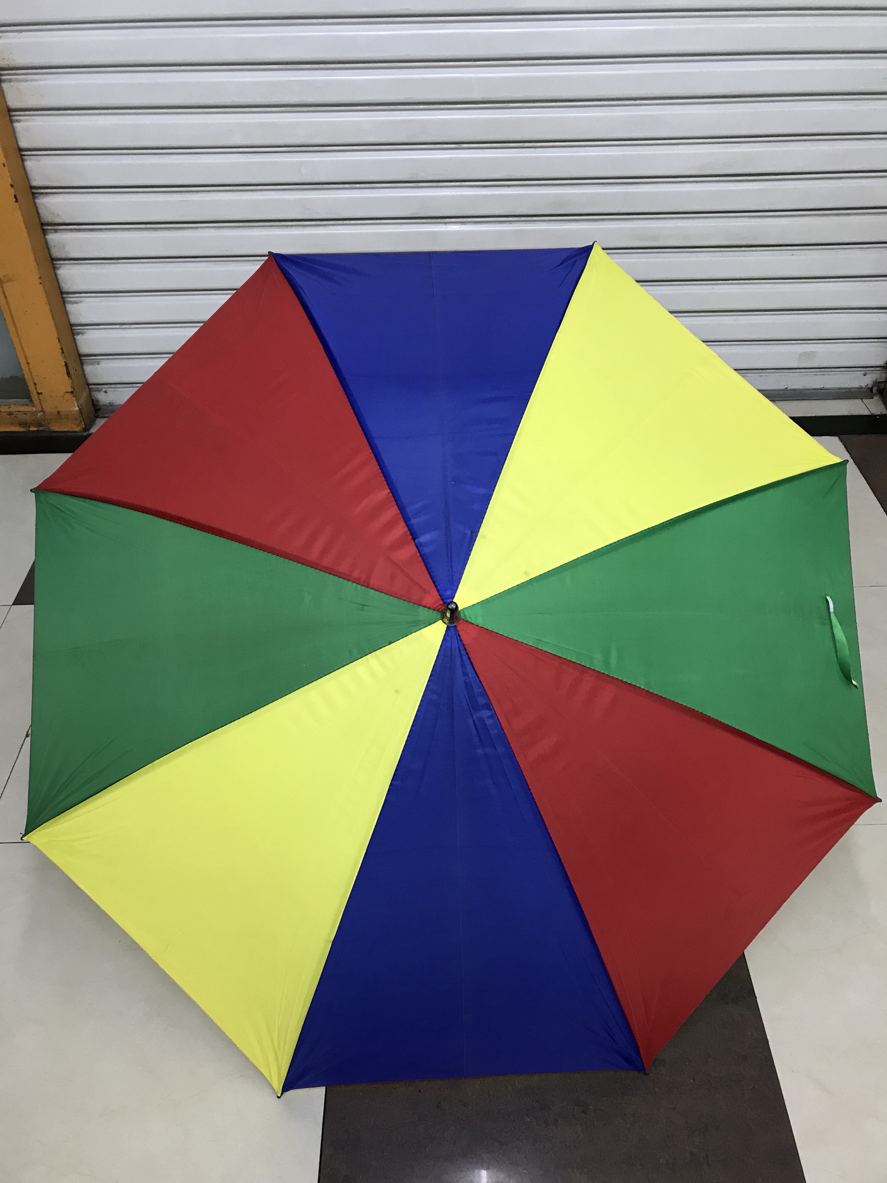 75Cm Double Bone Golf Rainbow Umbrella Watermelon Umbrella Adult Umbrella details Picture