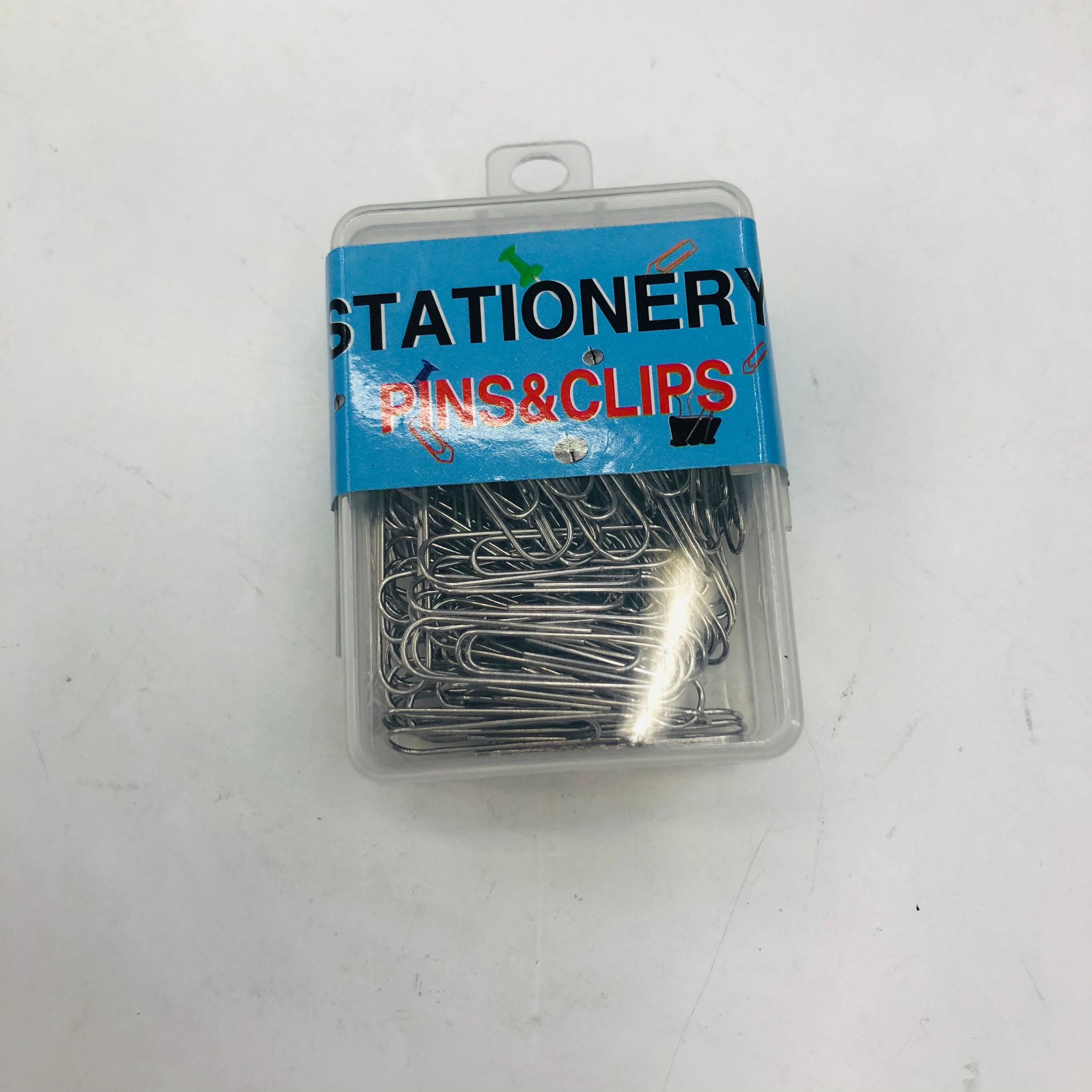 PP box 33 nickel plated paper clip