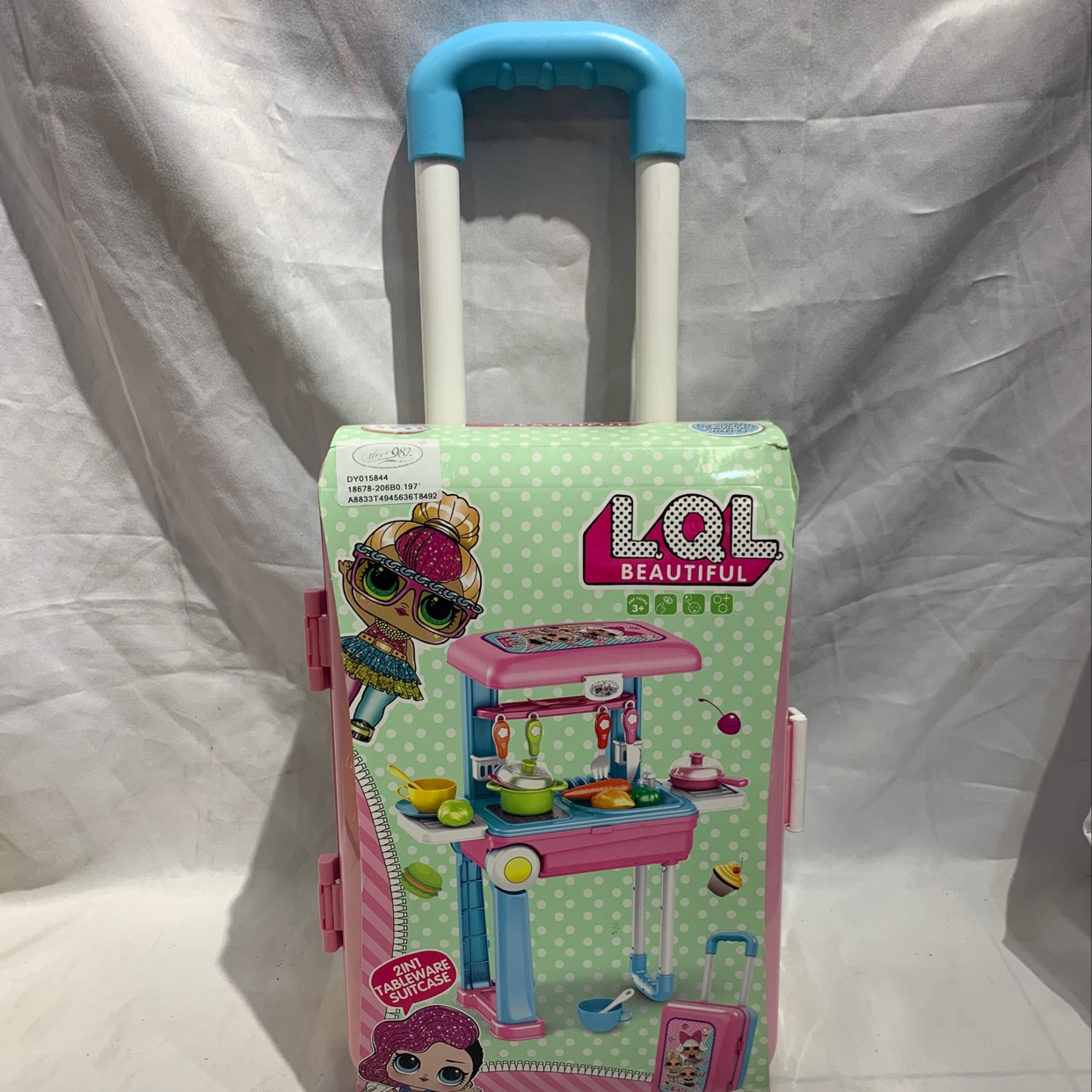 儿童过家家厨房餐具套装拉杆箱产品图