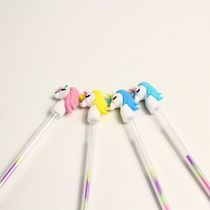 Unicorns automatically change colors in seven colors