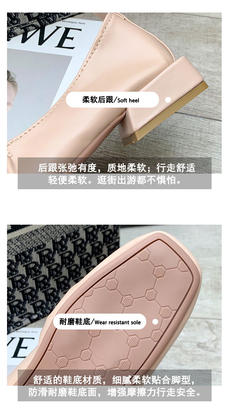 森系仙气仙女风温柔单鞋女法式配裙复古低跟粗跟蝴蝶结褶皱奶奶鞋爆款外贸鞋网面鞋休闲鞋运动鞋透气耐穿w12345502详情图11