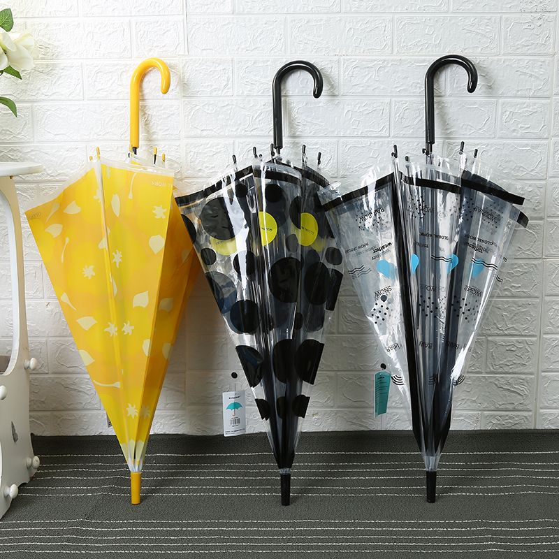 货号：6010.时尚个性塑料印花雨伞图