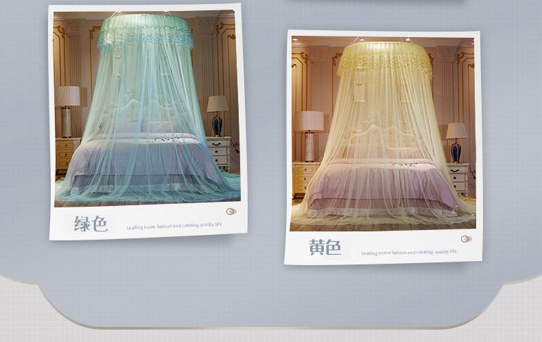 Round Ceiling Mosquito Net - Phalaenopsis Item Picture
