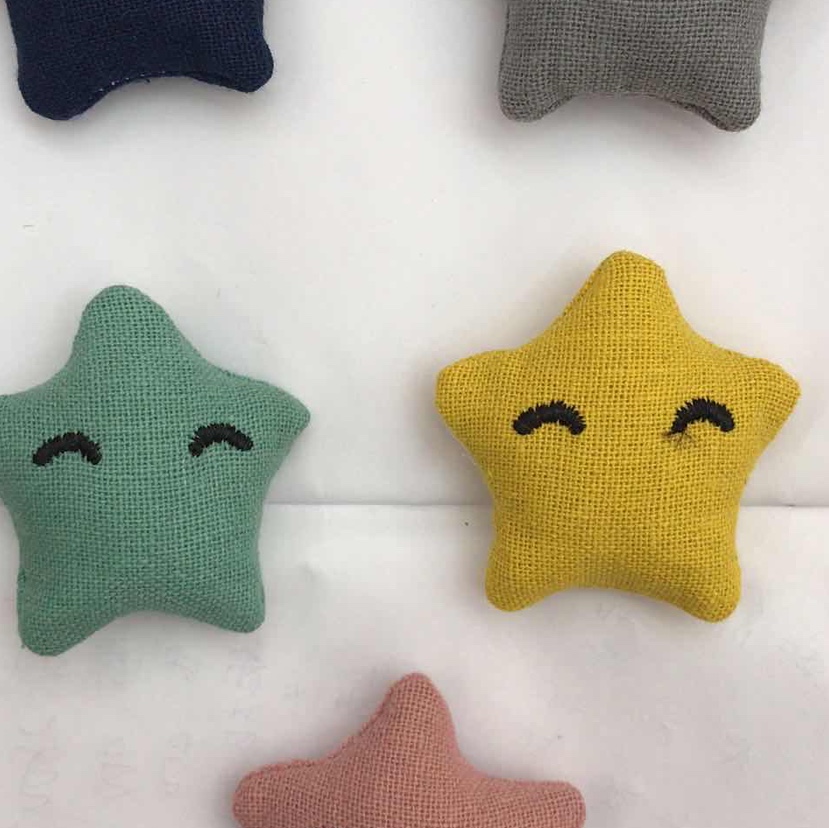 Korean version of star - shaped smiley face hairpin thumbnail