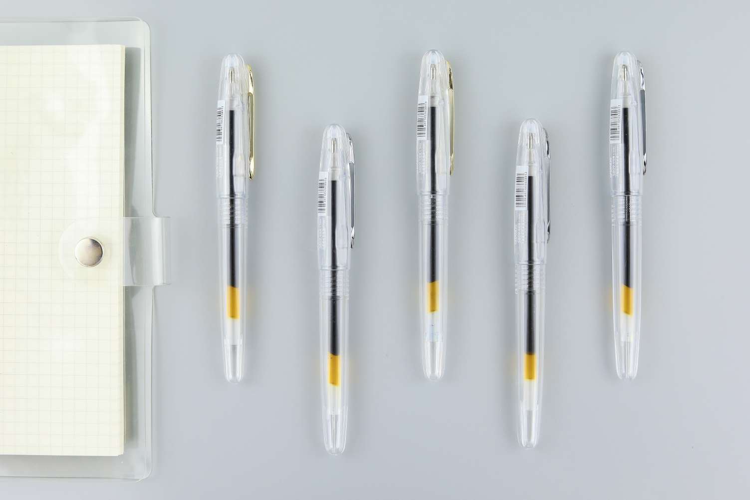 善知S809学生考试中性笔 大容量透明笔杆中性笔详情图8