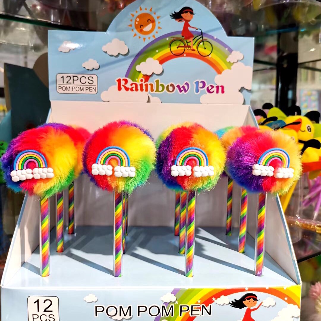 Rainbow hairball Craft pen creative stationery
