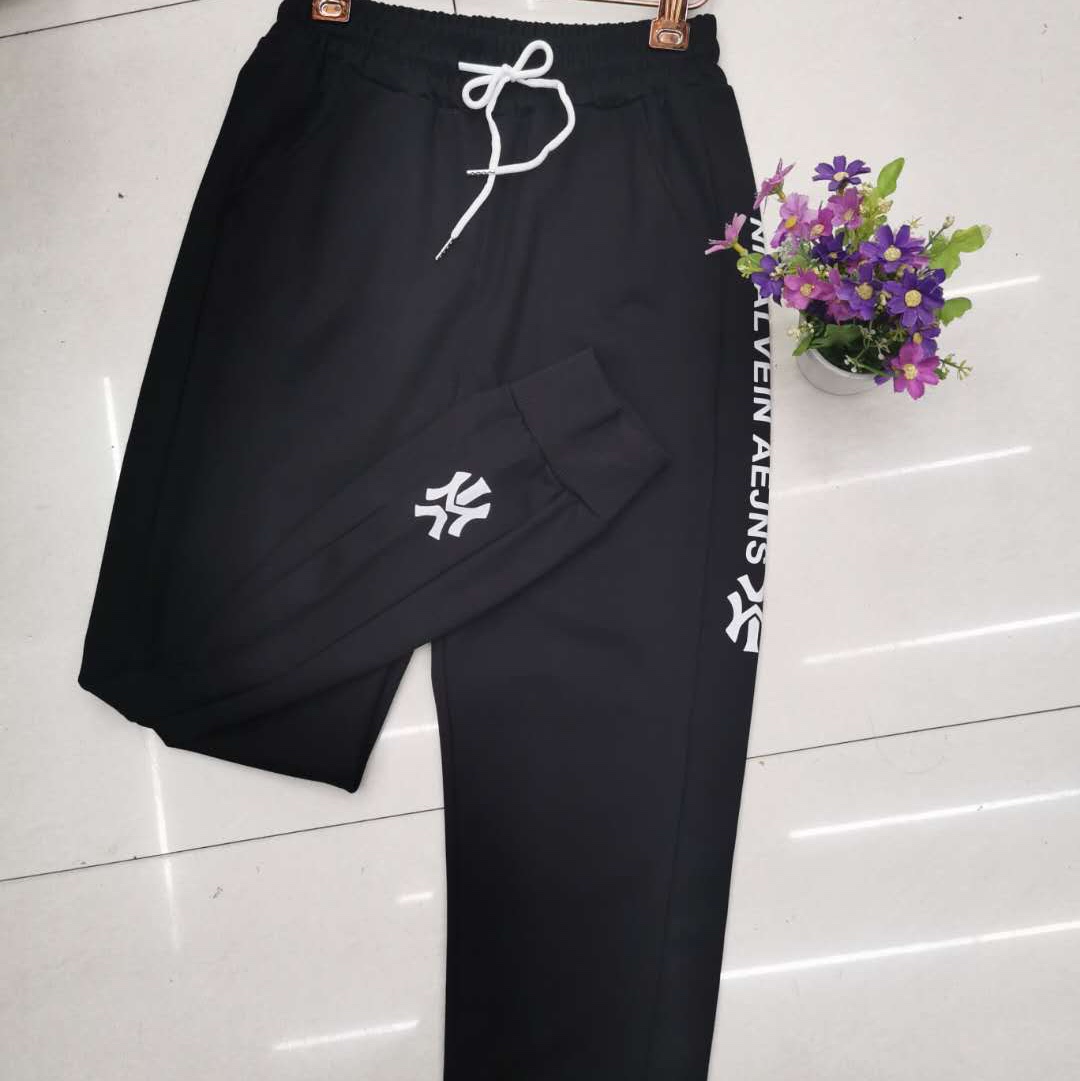 Summer thin pants for men Korean version of the trend sports spring and summer nine division of labor wear loose ice summer casual pants thumbnail