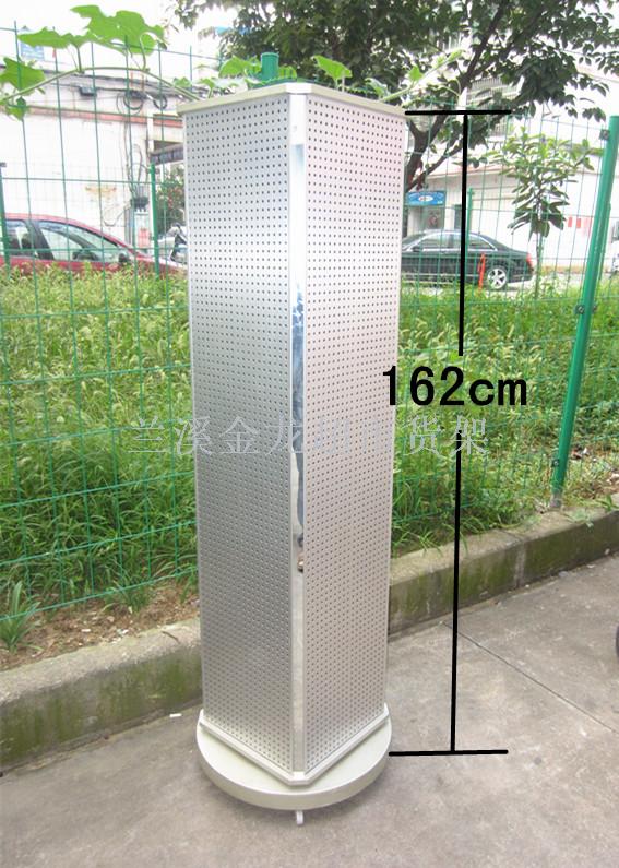 旋转四方洞板展示架饰品洞洞板加宽多孔板展示架详情图1