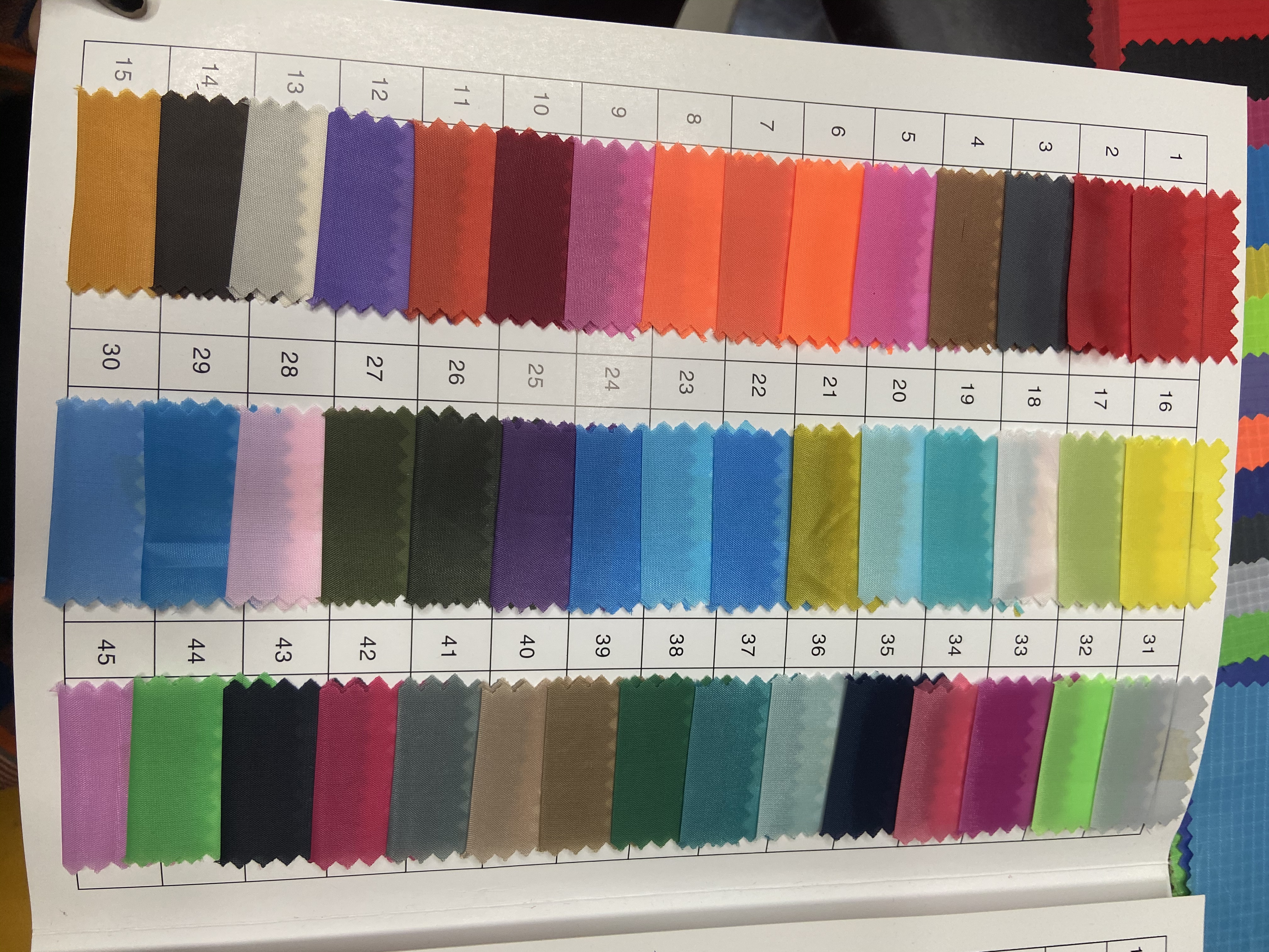 Dark Grey 190T Polyester Taff Fabric Classic Durable Decorative Arts And Crafts Headwear Clothing Fabric Multi-Color Optional details Picture