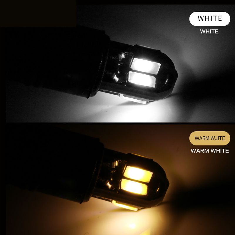 High-brightness Decoding 5730 automotive LED width indicator light Reading light License plate light T10 5630 8SMD pic 3