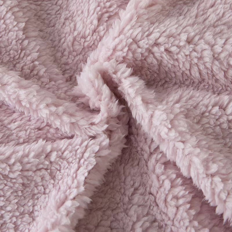 Long Wool Lamb Blanket undefined