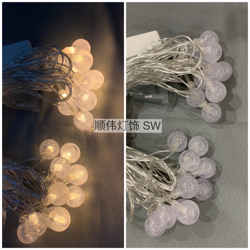 20头气泡球led装饰灯