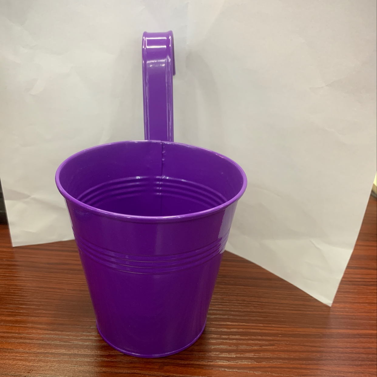 Color hook iron flower bucket 10.5cm