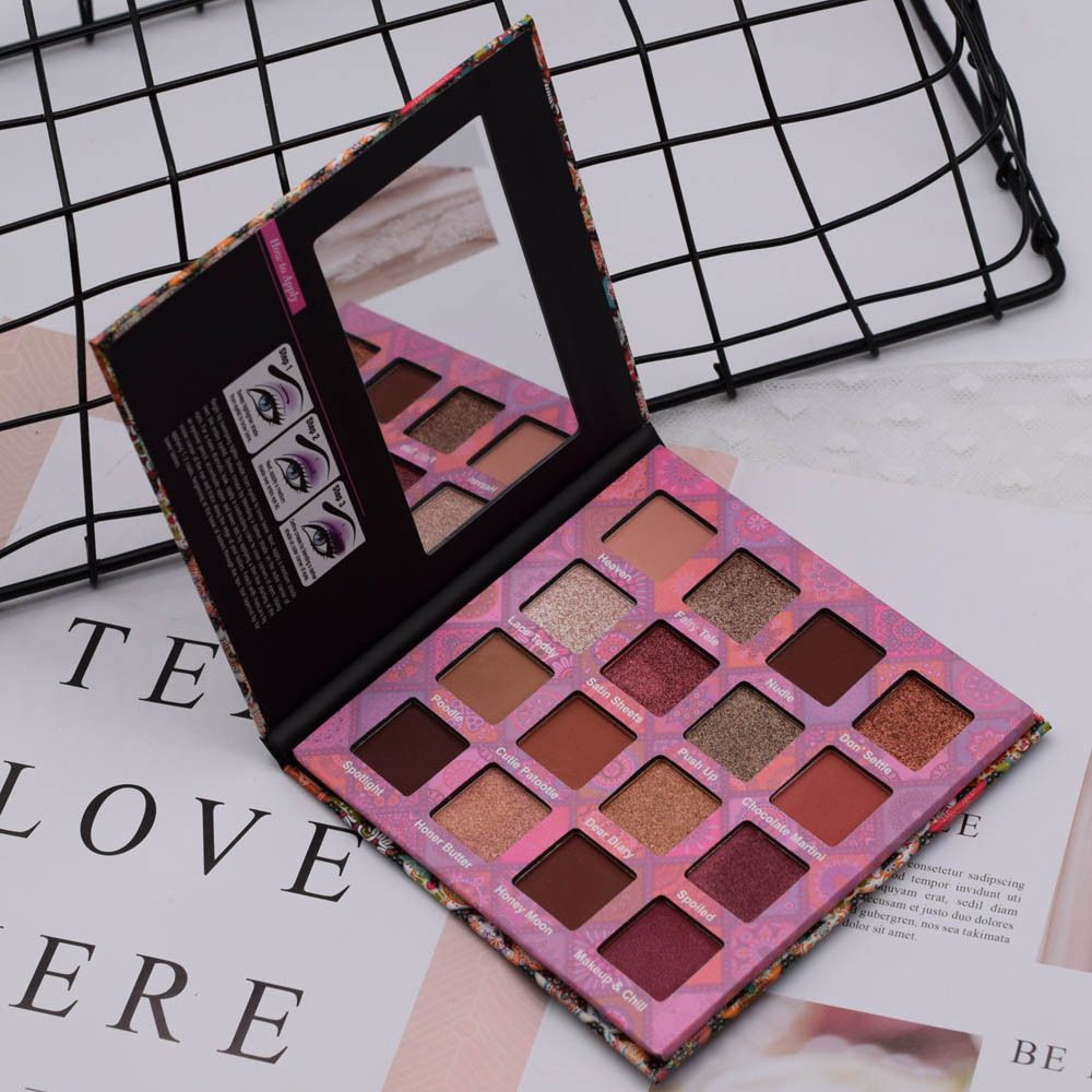 【FEBBLE】ES3133 Mashed Potatoes New Rose Wet Eyeshadow 16 colors pic 2