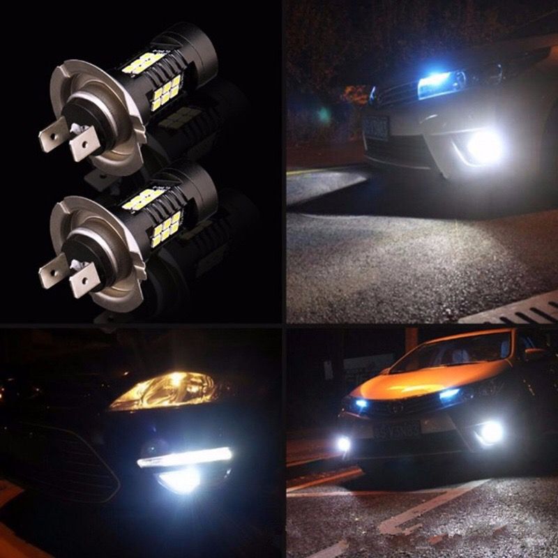 led car bulbs H4, H7, H8, H10, H11, 9005/9006, 3030, front anti-fog lights, 21W high power Specification image