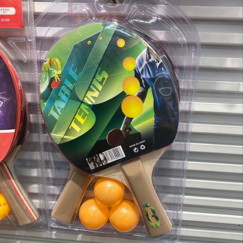 Plastic badminton racket