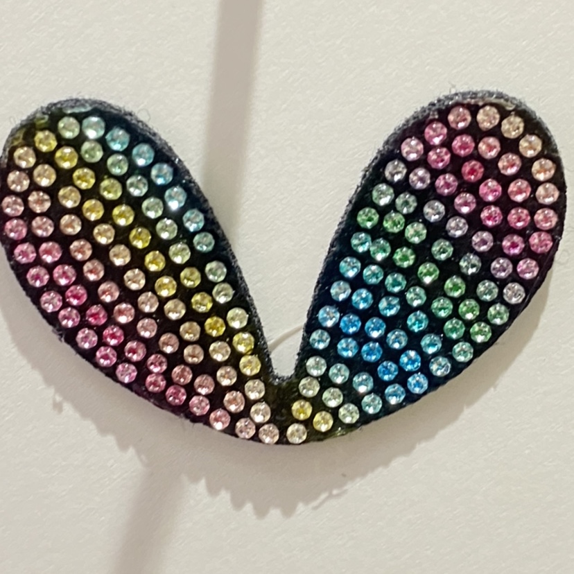 Cute Rainbow Rhinestone Girly Headband Accessory