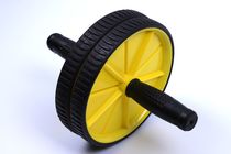 Household fitness abdominal muscle training manufacturer wholesale rubber handle abdominal abdominal wheel