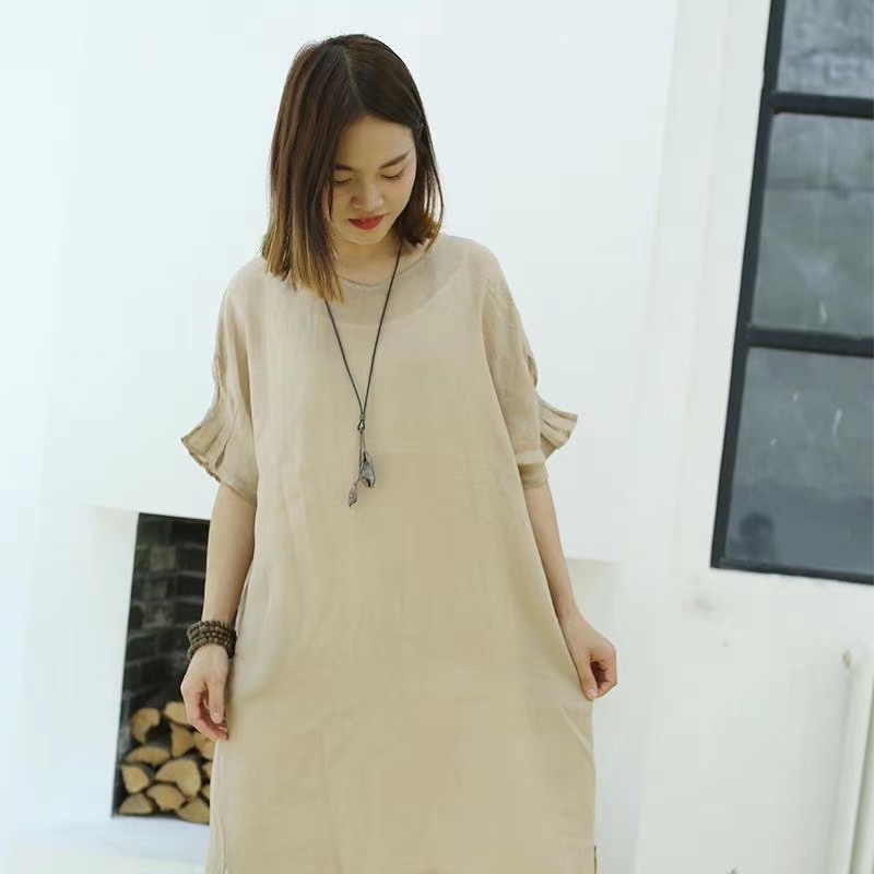 Pure Ramie Dress Specification drawing
