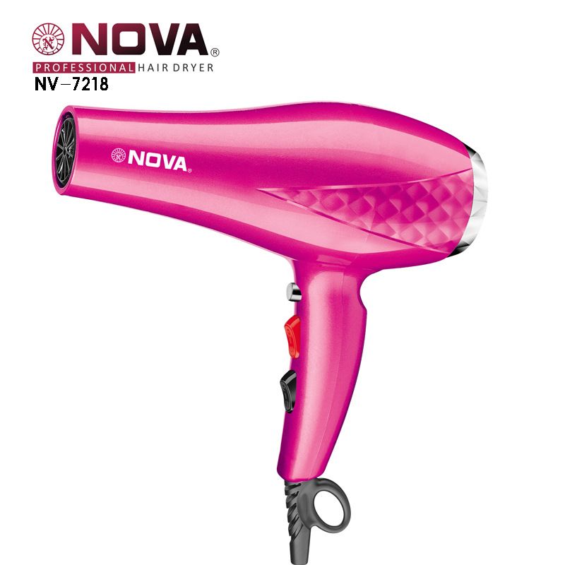 مجفف شعر عالي القدرة Nova -7218، مجفف شعر منزلي، مجفف شعر حراري، مجفف شعر من ستة صالون Item Picture