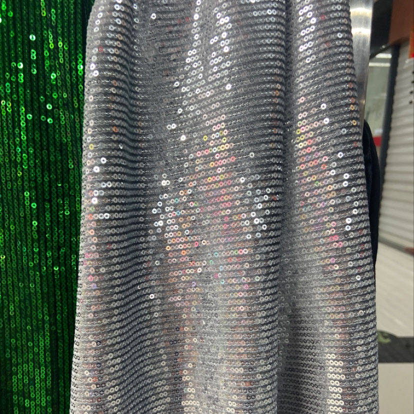 Silver Sequin Combination Sequin Decorative Arts And Crafts Headdress Fabric Multi-Color Optional Clothing Design