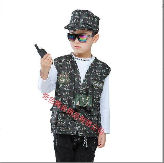 K-0037 camouflage ball costume Halloween costume Halloween costume Halloween costume party costume party supplies party props Halloween costumes stage makeup thumbnail