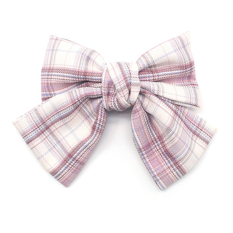 jk uniform with hair clips, Japanese and Korean girl style, school style, bow spring clips, jk hair ends clips detail image 1