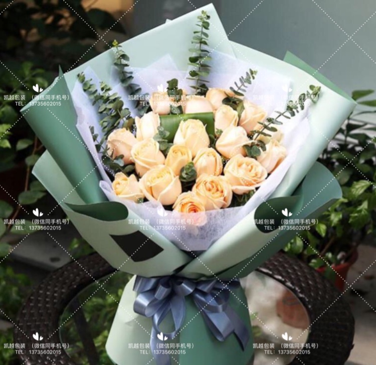 鲜花包装纸双面双色欧雅纸韩式花束包装纸包花纸花店花艺包装材料5元/10张，8元/20张