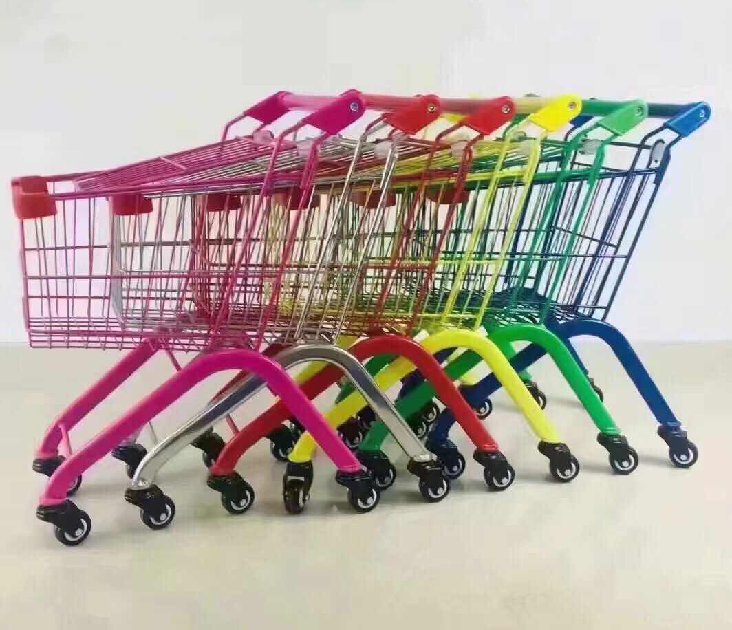 Supermarket shopping cart home warehouse shopping cart convenience store shopping cart flip-book shopping cart