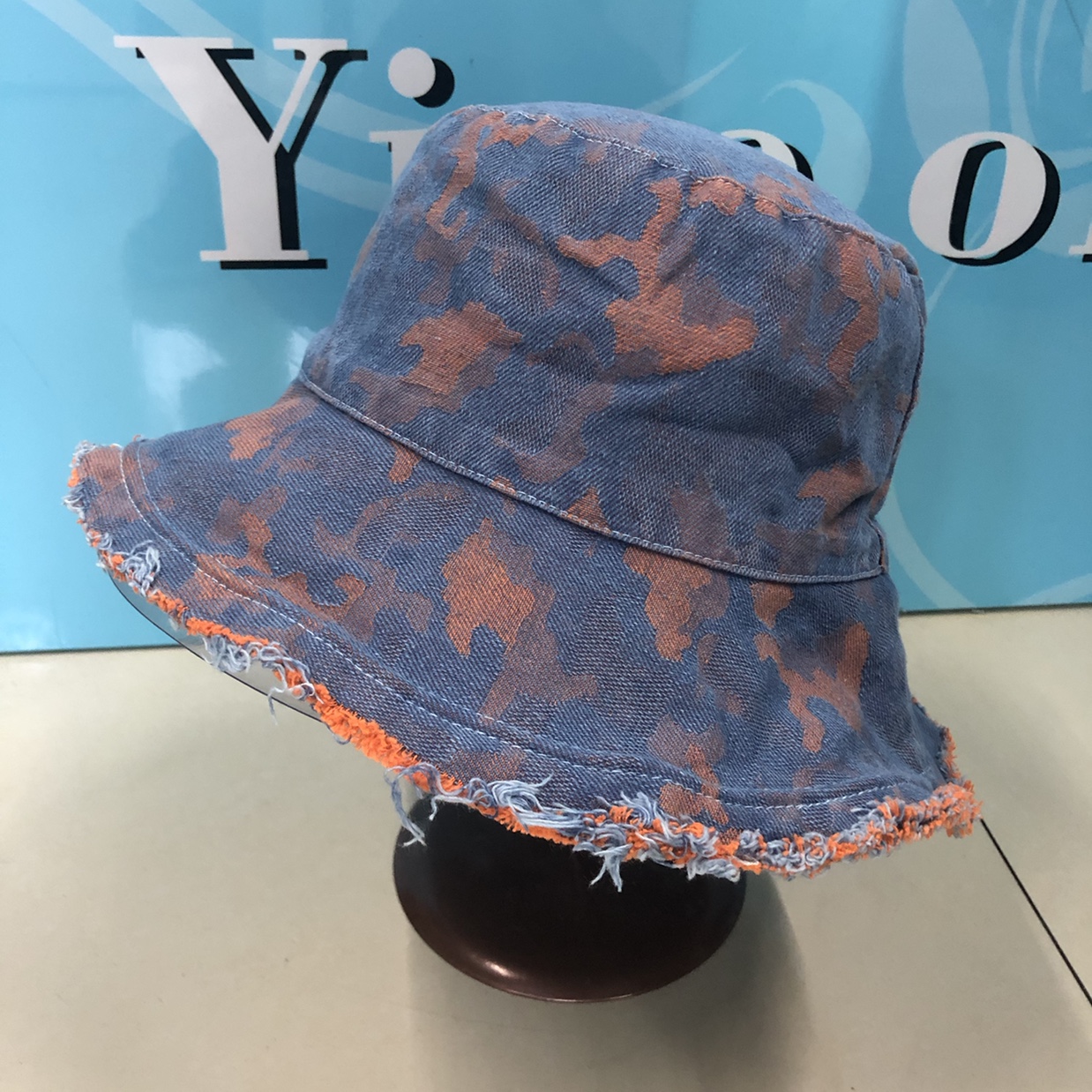 Pot Hat Boom Fisherman Hat Denim Hat Visor Korean Version Of Ins Style Fashion Hat Camouflage Cowboy Application Scenario