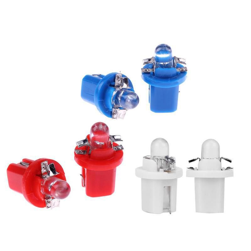 LED小灯 高流明T5 B8.5-1SMD 汽车LED仪表灯 12V指示灯                       