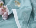 High Precision Long Staple Cotton Embroidery Summer Cooling Quilt details Picture
