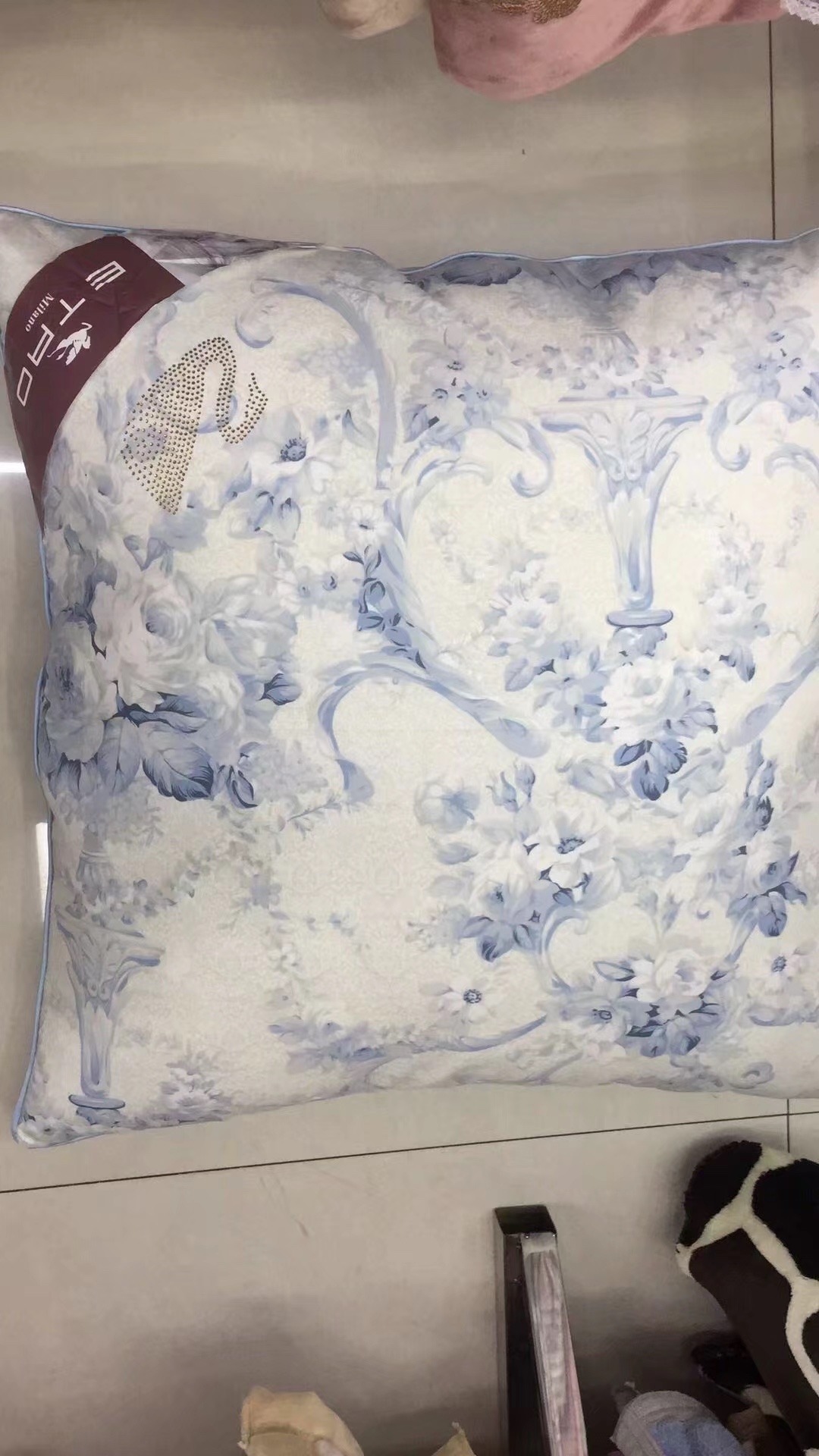 Feather Pillow Specification drawing