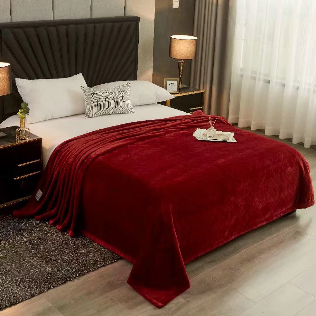 Dark Floral Milk Blanket undefined