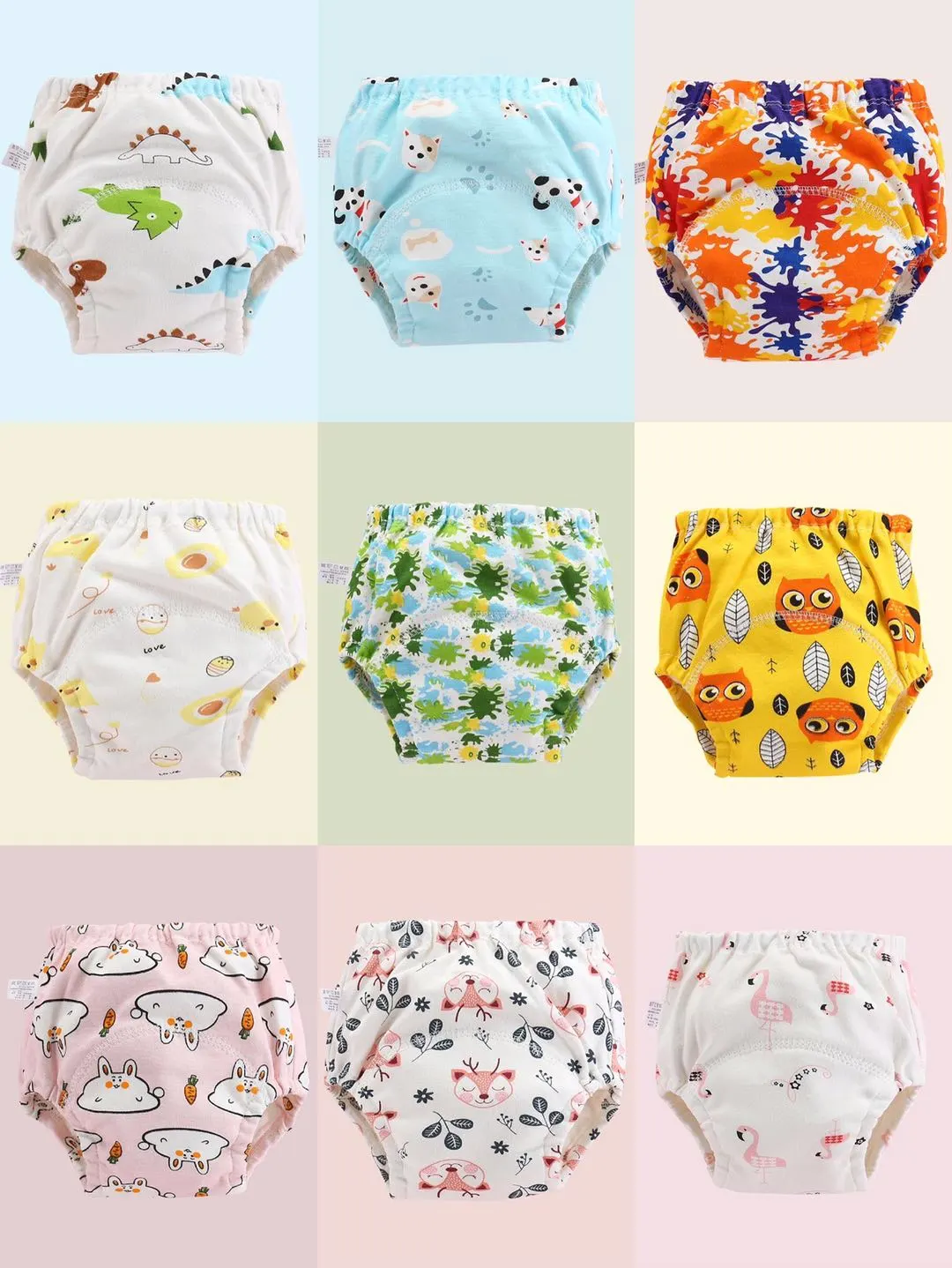 Baby diapers and learning pants detail image 3