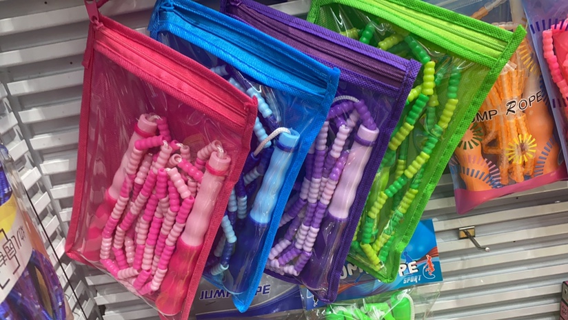 儿童珠子跳绳2.8米