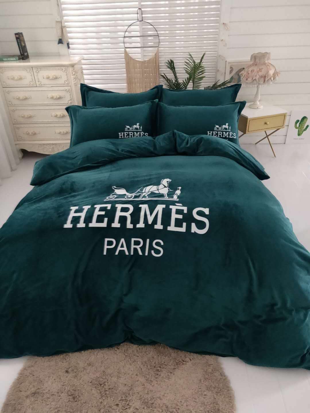 Glow-in-the-dark effect baby plush four-piece set undefined