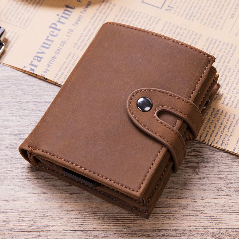 Card Wallet _ Credit Card Box Automatic Card Holder Card Holder Card Holder Card Case Rfid Anti-Magnetic Anti-Theft Oushang 01 Application Scenario