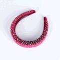 Cross-Border Europe And The United States Foreign Trade Headband Hot Diamond Velvet Wrap Cloth Headband With Diamond Canary Water Diamond Sponge Headband undefined