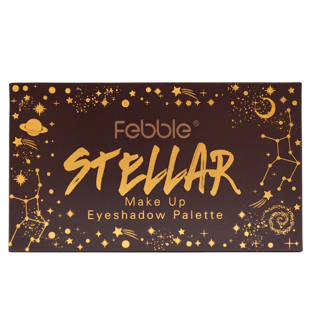 【FEBBLE】ES3628-2 New Star 18-color chocolate Plate eyeshadow Earth Coffee color Internet celebrity