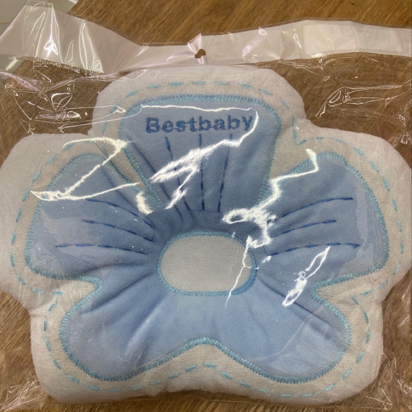Baby pillow-shaped pillow sunflower style towel material
