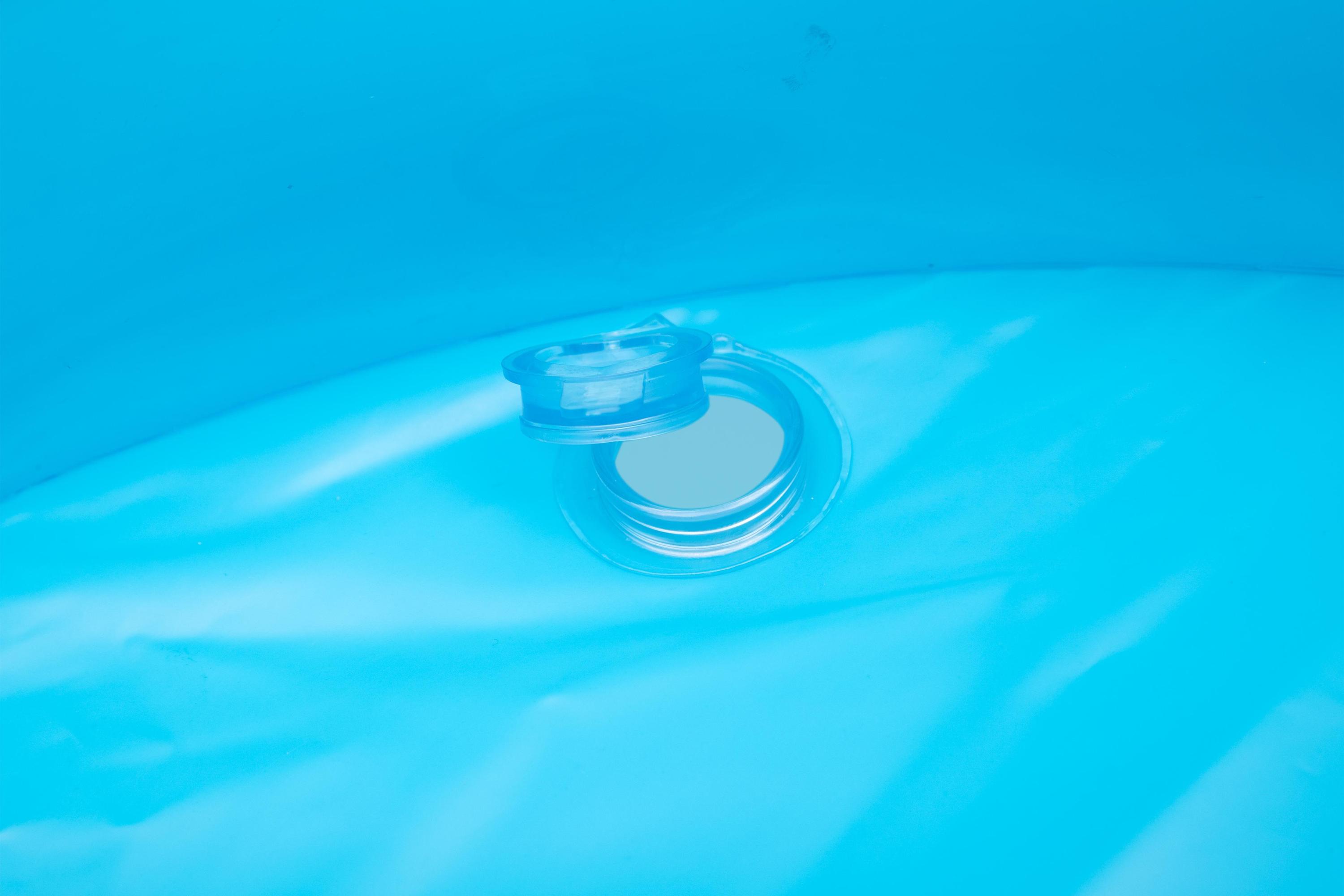 Bestway® 3.05m x 1.83m x 56cm 三环矩形水池 太阳花充气水池详情图5