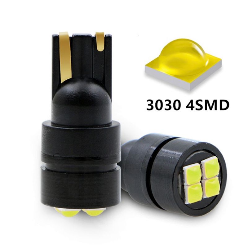 外贸爆款车灯 T10 3030 4SMD 示宽灯解码高亮led阅读灯 牌照灯w5w详情2