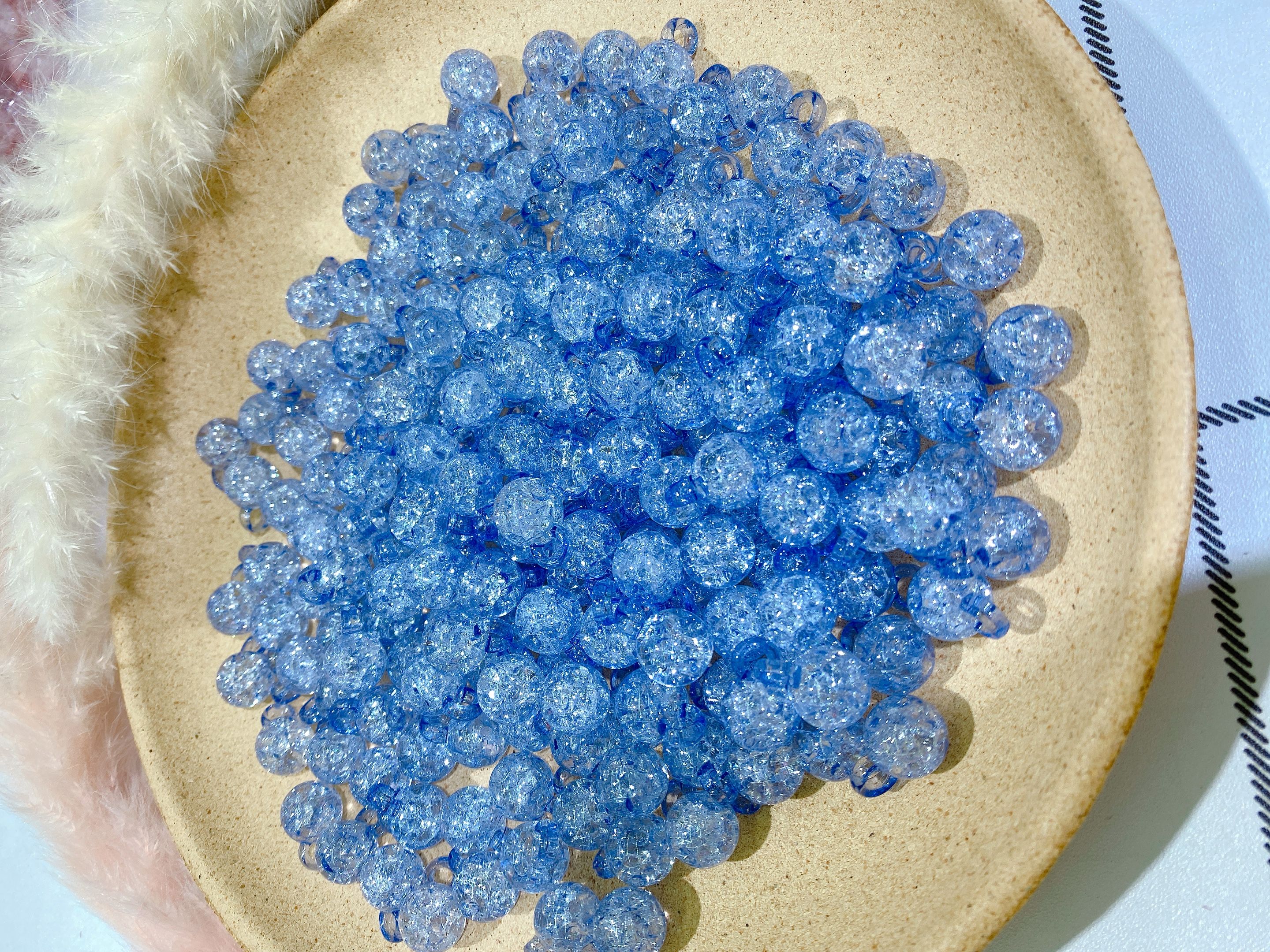 Acrylic perforated small round ball floral headband accessory Item Picture